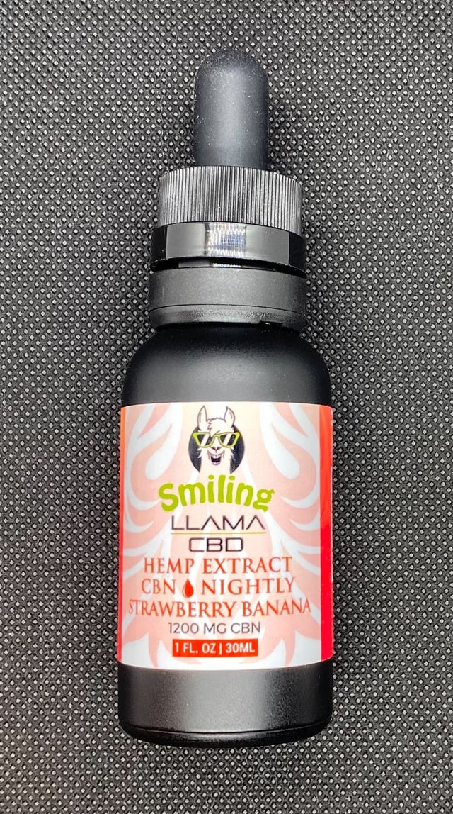 Smiling Llama CBD Tinctures, CBD/CBG/CBN/THC | Smiling Llama CBD